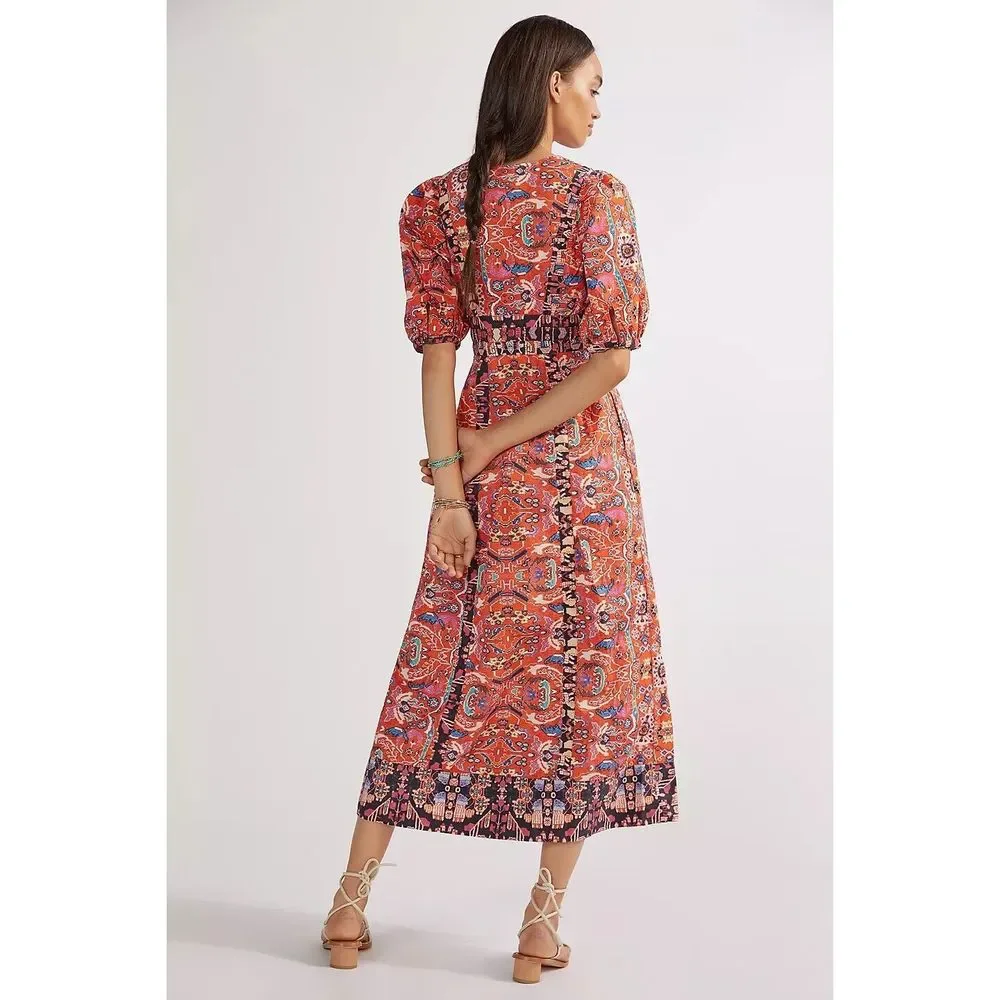 Anthropologie Floral Maxi Dress - Picture 4 of 10